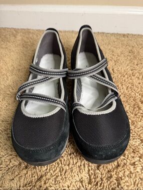 Dansko Hazel Women’s Black Fabric Mary Jane Comfort Shoes size 10 Athleisure